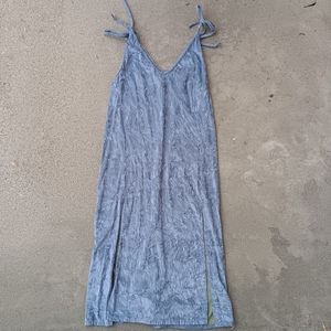 Subversive futuristic velvet slip dress